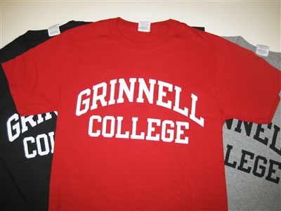 Red Block Letter T-Shirt