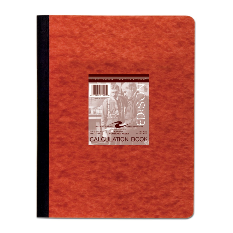 Lab Book Sewn & Numbered Pages RS 77155