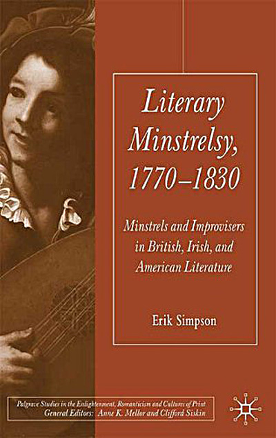 Literary Minstrelsy, 1770-1830 (SKU 105336359)