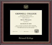 Diploma Frame with Studio Moulding and Embossed Seal
