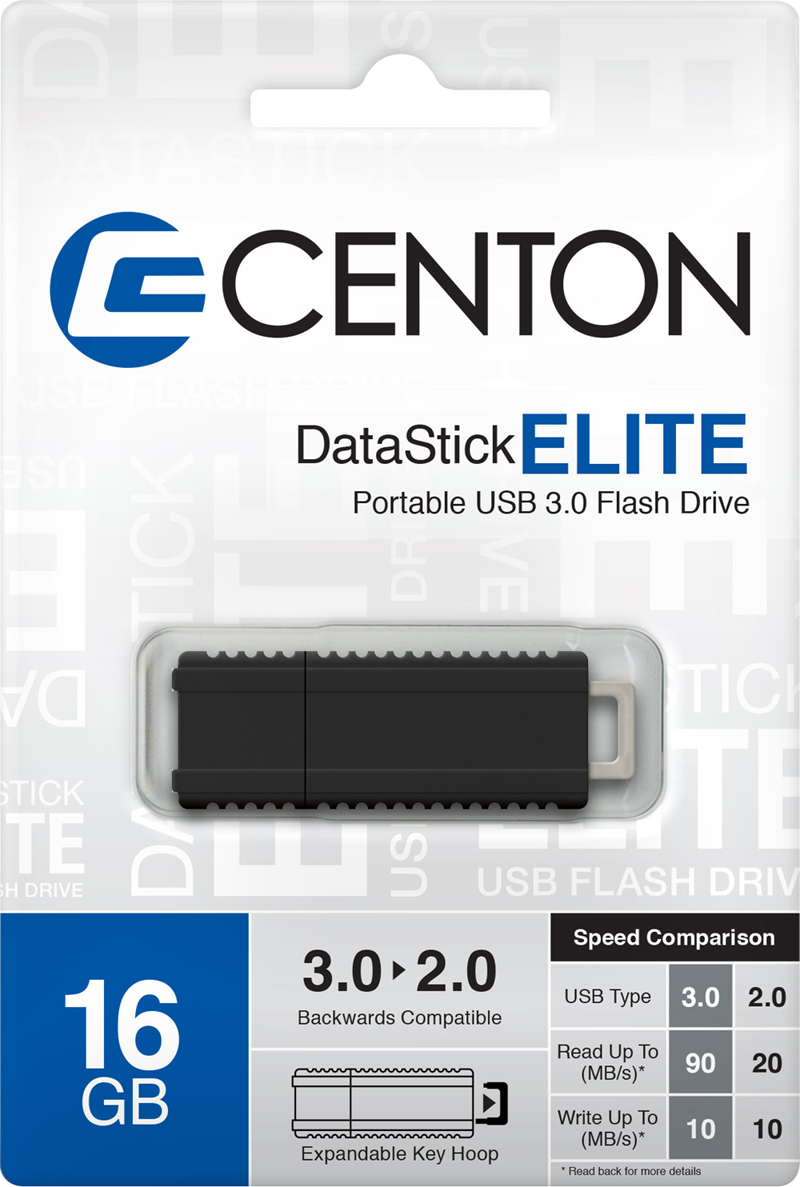 Centon 16GB Data Stick Elite. (SKU 1108280433)