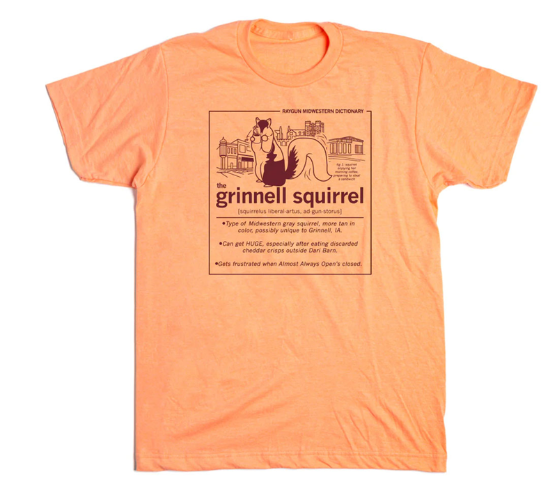 Grinnell Squirrel Definition T-shirt (SKU 1118040112)