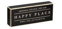 Happy Place Wooden Magnet