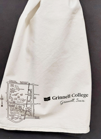 Campus Map Tea Towel