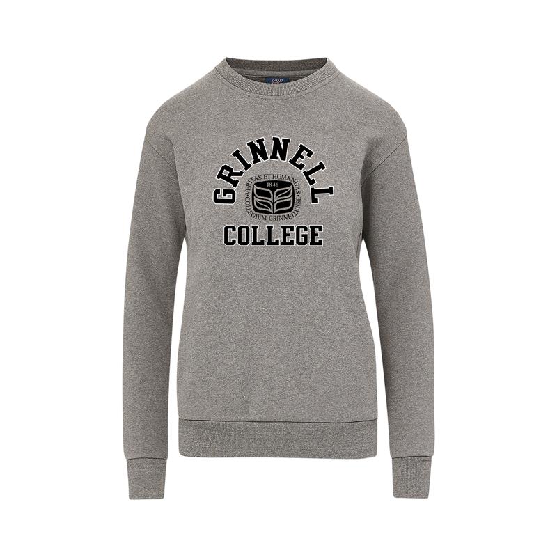 Ladies Cloud Fleece Crew with College Seal (SKU 1131060018) Ladies Cloud Fleece Crew with College Seal (SKU 1131060018)