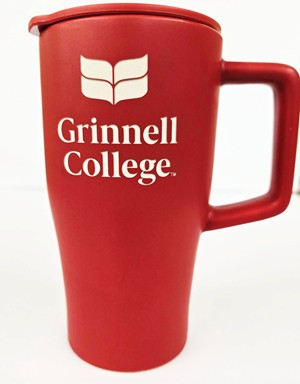 Ceramic Coffee Tumbler w/Lid - main view