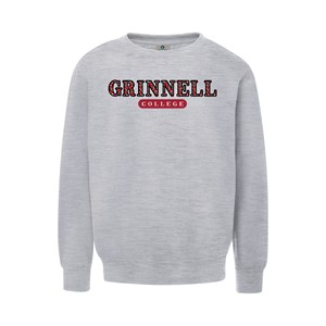 Peace Fleece Crewneck with Floral Applique - main view