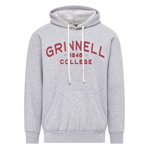 Hoodie with Red Flock Retro Appliquie - main view